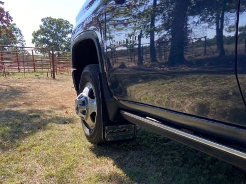 Truck Hardware Gatorback High Country Mud Flaps - Front Pair - Fits 2020-2026 Chevy Silverado 2500/3500HD customer photo