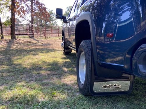 Truck Hardware Gatorback High Country Mud Flaps - Front Pair - Fits 2020-2026 Chevy Silverado 2500/3500HD customer photo