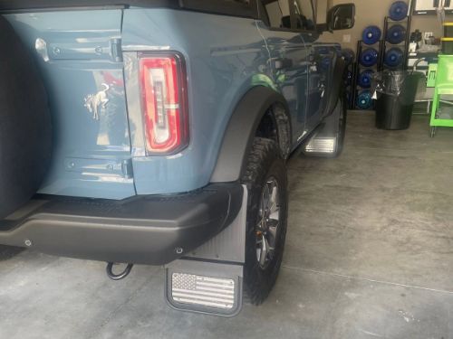 Truck Hardware Gatorback Single Plate - Black American Flag For 12" Flaps customer photo