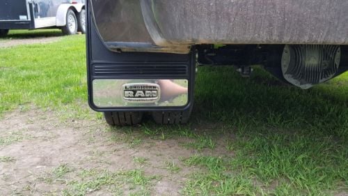 Truck Hardware Gatorback 19"x24" Dually Longhorn Mud Flaps (DNP) customer photo