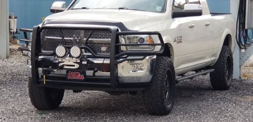 Westin HDX Winch Mount Grille Guard - Black customer photo