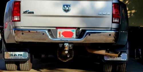 Truck Hardware Gatorback Mud Flap Brackets - 21" Dually - 2010-2026 RAM 3500 customer photo