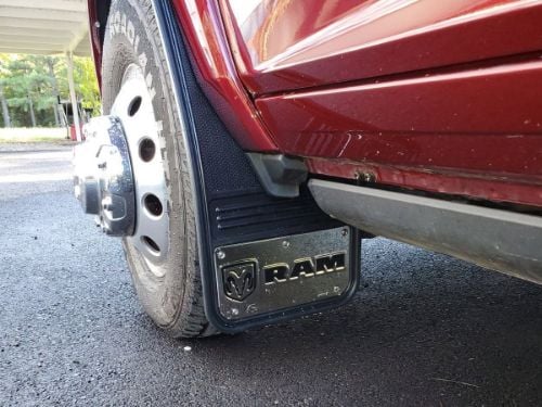 Truck Hardware Gatorback RAM Horizontal Mud Flaps - Set of 4 - Fits 2009-2018 RAM 1500 & 2010-2018 RAM 2500/3500 customer photo
