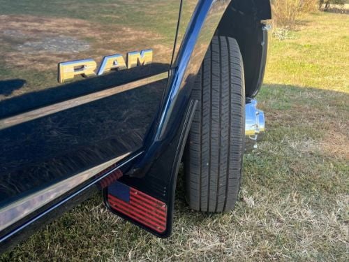 Truck Hardware Gatorback American Flag Mud Flaps - Front Pair - Fits 2009-2018 RAM 1500 & 2010-2026 RAM 2500/3500 customer photo