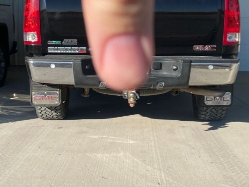 Truck Hardware Gatorback 12"x23" Red GMC Mud Flaps customer photo