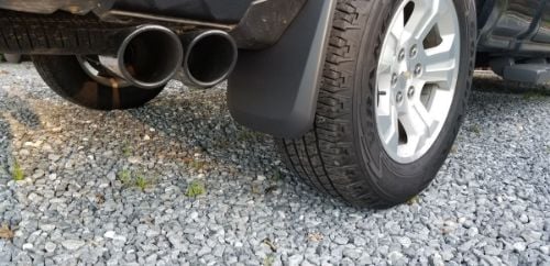 Husky Liners Custom Molded Mud Guards customer photo