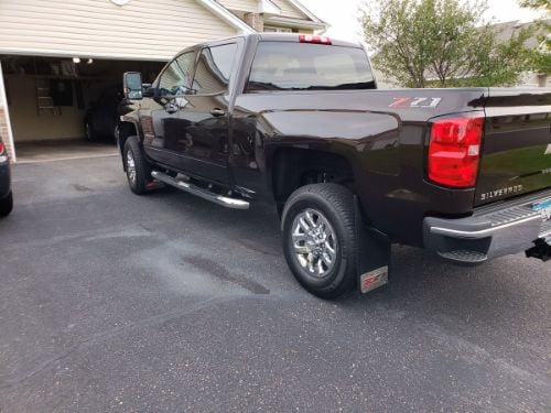 Truck Hardware Gatorback 12"x26" Z71-2 Cut Mud Flaps customer photo