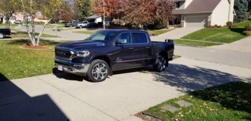 Truck Hardware Gatorback Black Plate Mud Flaps - Set of 4 - Fits 2019-2026 RAM 1500 customer photo