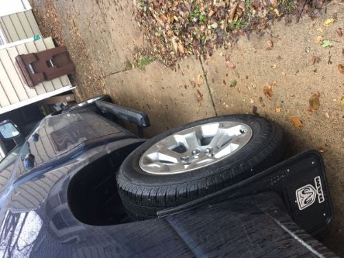 Truck Hardware Gatorback Black Wrap RAM Head Mud Flaps - Set of 4 - Fits 2019-2026 RAM 1500 customer photo