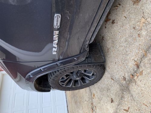 Truck Hardware Gatorback Gunmetal RAM Head Mud Flaps - Set of 4 - Fits 2019-2026 RAM 1500 customer photo