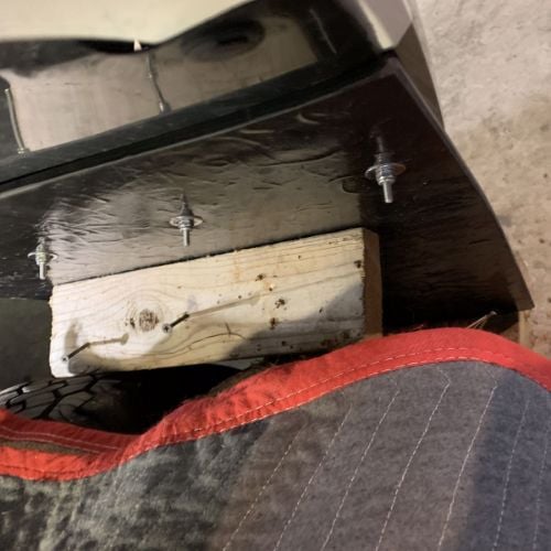 Truck Hardware Gatorback Mud Flap Brackets - 19" Dually - Fits 1999-2016 Ford F-350 customer photo