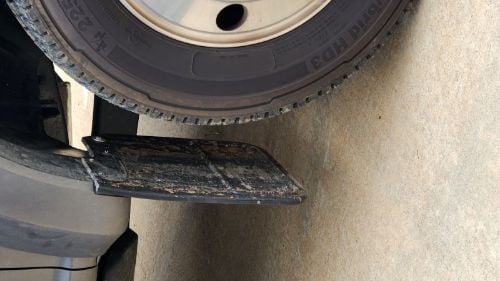 Truck Hardware Gatorback 21"x24" Dually 6.7L Power Stroke Mud Flaps - Aluminum Screws customer photo