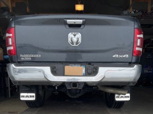 Truck Hardware Gatorback RAM Text Mud Flaps - Set of 4 - Fits 2019-2026 RAM 2500/3500 customer photo