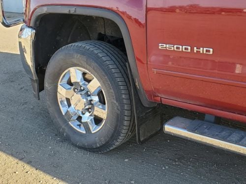 Truck Hardware Razorback Universal Stainless Mud Flaps customer photo