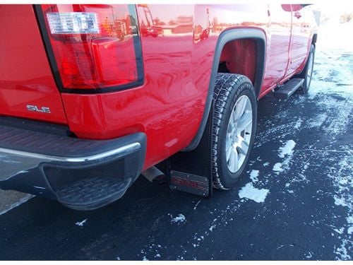 Truck Hardware Gatorback Red GMC Dually Mud Flaps - Set of 4 - Fits 2015-2019 GMC Sierra 3500HD customer photo