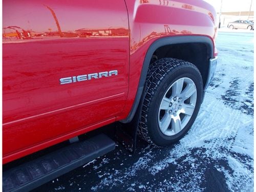 Truck Hardware Gatorback Red GMC Dually Mud Flaps - Set of 4 - Fits 2015-2019 GMC Sierra 3500HD customer photo