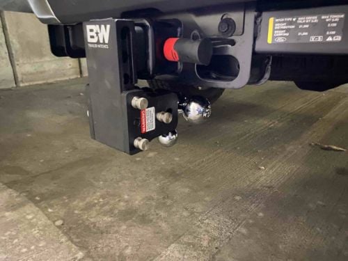 B&W 3" Tow & Stow - 4.5" Drop - Black - Tri-Ball customer photo