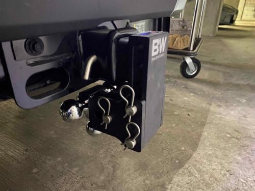 B&W 3" Tow & Stow - 4.5" Drop - Black - Tri-Ball customer photo