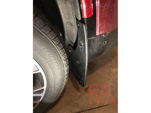 Truck Hardware Gatorback Black Plate Mud Flaps - Set of 4 - Fits 2021-2025 Jeep Wagoneer customer photo