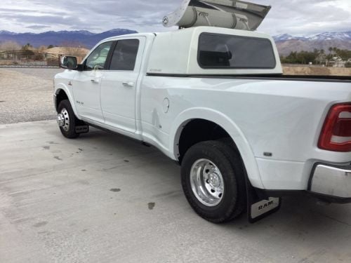 Truck Hardware Gatorback 21"x24" Dually RAM Text Mud Flaps customer photo