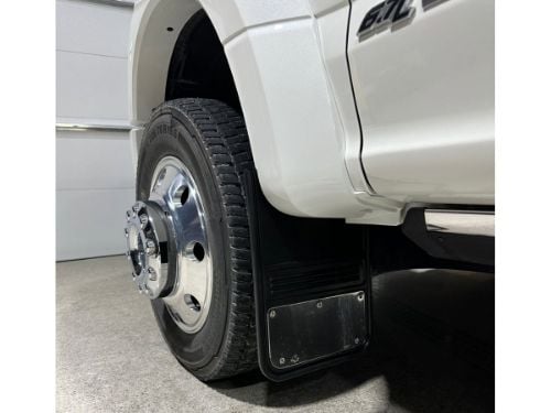 Truck Hardware Gatorback Stainless Plate Mud Flaps - Set of 4 - Fits 2017-2022 Ford F-450 customer photo