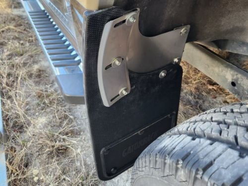 Truck Hardware Gatorback F-350 Logo Dually Mud Flaps - Set of 4 - Fits 2017-2022 Ford F-350 customer photo