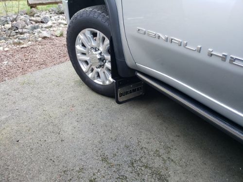 Truck Hardware Gatorback Duramax Mud Flaps - Set of 4 - Fits 2020-2026 GMC Sierra 2500/3500HD customer photo