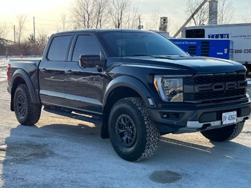Truck Hardware Gatorback Black Wrap Raptor Offset Mud Flaps - Set of 4 - Fits 2021-2026 Ford F-150 Raptor customer photo