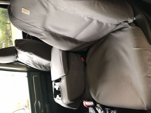 Covercraft Carhartt SeatSaver Custom Front Row Seat Covers - Gravel customer photo