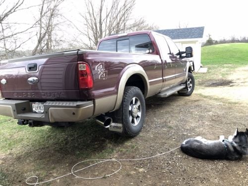 Truck Hardware Gatorback 12"x23" F-250 Cut Mud Flaps customer photo