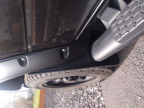 Truck Hardware Razorback Universal Rubber Mud Flaps customer photo