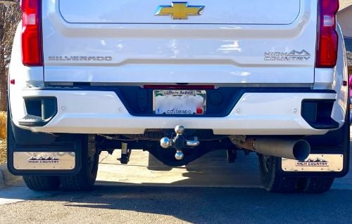 Truck Hardware Gatorback High Country Dually Mud Flaps - Rear Pair - Fits 2020-2026 Chevy Silverado 3500HD customer photo