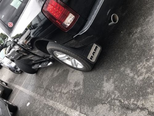 Truck Hardware Gatorback Single Plate - RAM Text For 12" Flaps customer photo