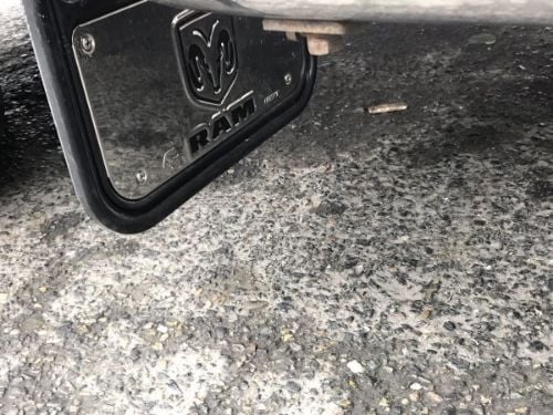 Truck Hardware Gatorback Single Plate - RAM Text For 12" Flaps customer photo