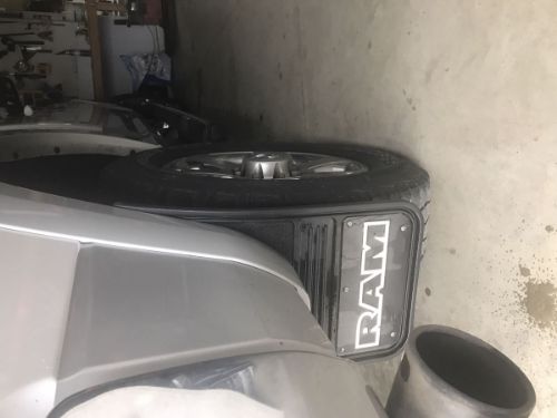 Truck Hardware Gatorback Black Wrap RAM Text Mud Flaps - Rear Pair - Fits 2009-2018 RAM 1500 & 2010-2018 RAM 2500/3500 customer photo