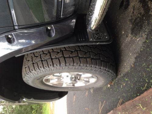 Truck Hardware Gatorback 12"x23" RAM Horizontal Cut Mud Flaps customer photo