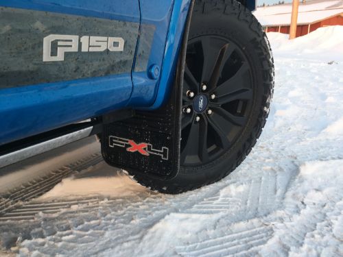 Truck Hardware Gatorback 12"x23" Black Wrap FX4 Cut Mud Flaps customer photo