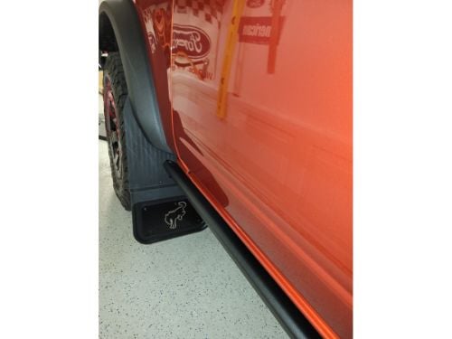Truck Hardware Gatorback Bucking Bronco Mud Flaps - Set of 4 - Fits 2021-2026 Ford Bronco customer photo