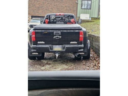 Truck Hardware Gatorback Black GMC Dually Mud Flaps - Set of 4 - Fits 2015-2019 GMC Sierra 3500HD customer photo