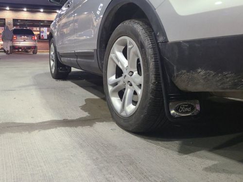 Truck Hardware Gatorback Black Ford Oval Mud Flaps - Set of 4 - Fits 2011-2019 Ford Explorer customer photo