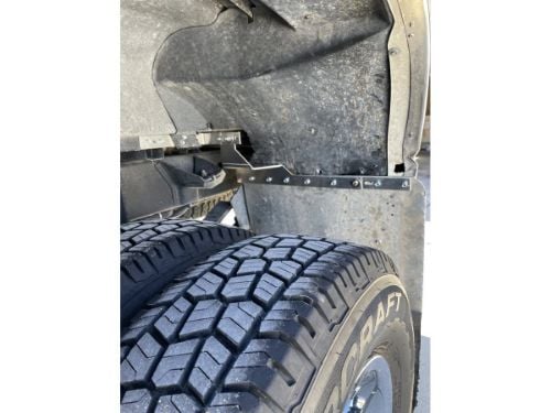 Truck Hardware Universal HD Dually Rear Wheel "L" Mud Flap Brackets customer photo