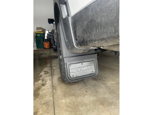 Truck Hardware Gatorback Black Wrap Raptor Offset Mud Flaps - Set of 4 - Fits 2021-2026 Ford F-150 Raptor customer photo