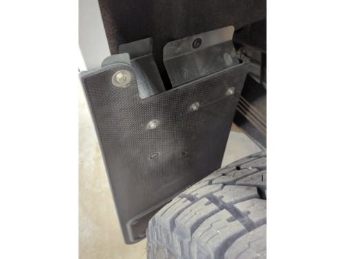 Truck Hardware Gatorback Gunmetal Plate Mud Flaps - Set of 4 - Fits 2014-2018 Chevy Silverado 1500 & 2015-2019 2500/3500HD customer photo