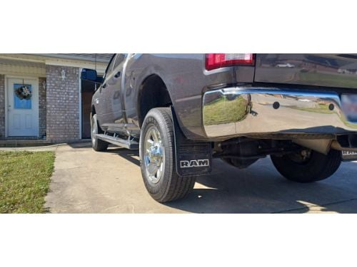Truck Hardware Gatorback Rubber Mud Flaps - Front Pair - Fits 2009-2018 RAM 1500 & 2010-2026 RAM 2500/3500 customer photo