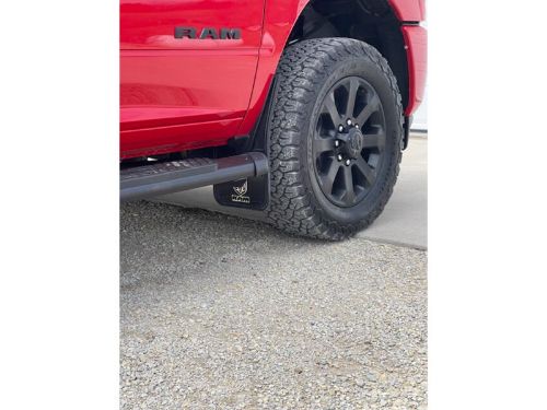 Truck Hardware Gatorback Black Wrap RAM Head Mud Flaps - Set of 4 - Fits 2019-2026 RAM 2500/3500 customer photo