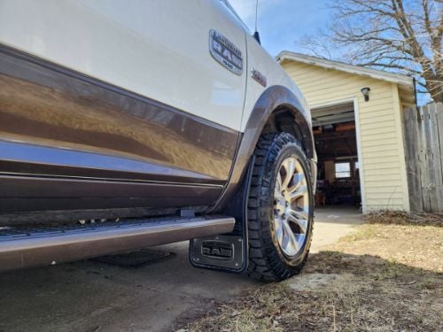Truck Hardware Gatorback Longhorn RAM Dually Mud Flaps - Set of 4 - Fits 2010-2026 RAM 3500 customer photo