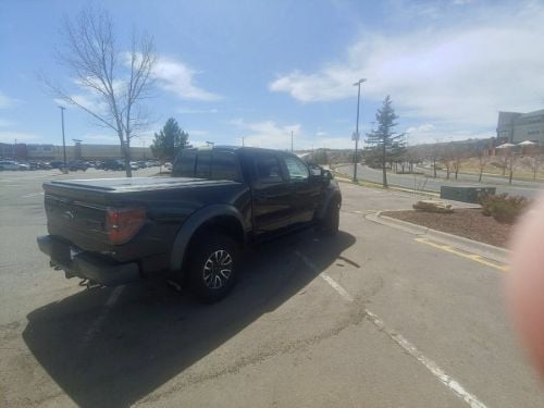 Truck Hardware Gatorback 12"x23" Black Wrap Raptor SVT Cut Mud Flaps customer photo