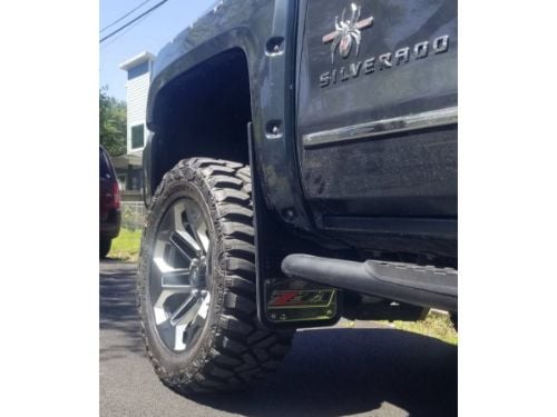 Truck Hardware Gatorback Z71 Mud Flaps - Set of 4 - Fits 2014-2018 Chevy Silverado 1500 & 2015-2019 2500/3500HD customer photo