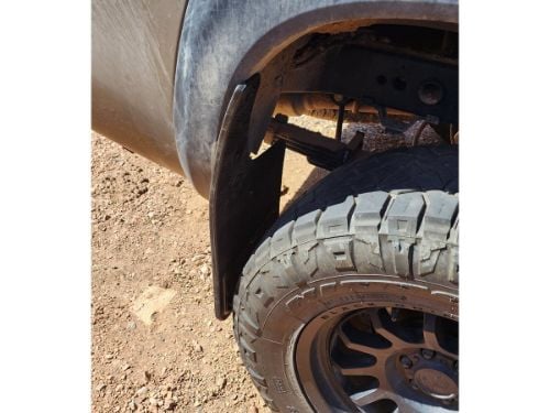 Truck Hardware Gatorback Stainless Plate Mud Flaps - Set of 4 - Fits 2022-2026 Nissan Frontier customer photo