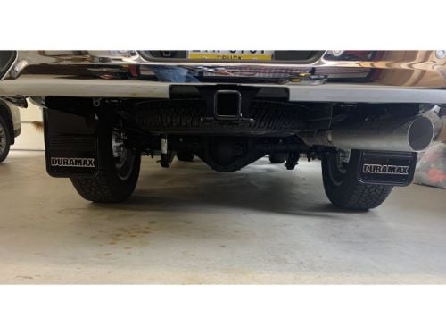 Truck Hardware Gatorback Black Wrap Duramax Mud Flaps - Set of 4 - Fits 2020-2026 Chevy Silverado 2500/3500HD customer photo